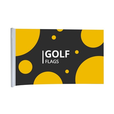 Golf Flags - Rectangle, Double Sided Package (20" x 14")