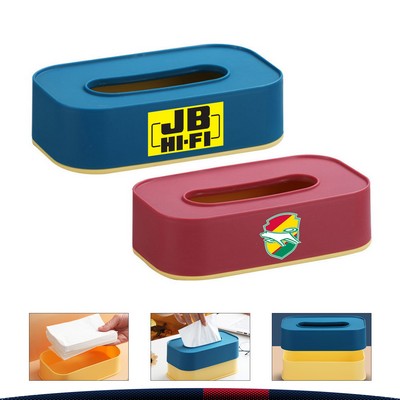 Adjustable Double-Layer Tissue Box