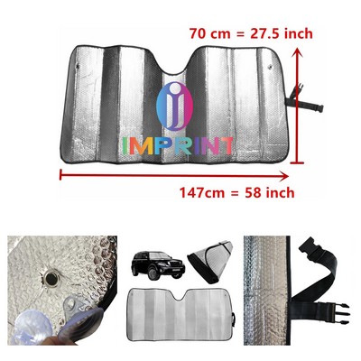 58 x 27.5" Car Windshield Sunshade