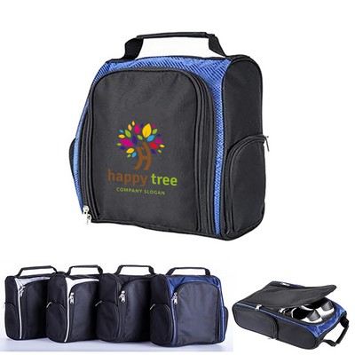 Portable Golf Shoe Bag with Side Pocket