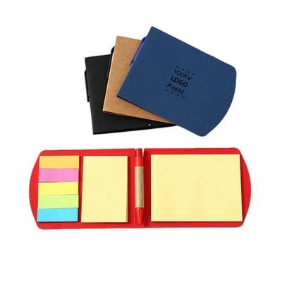 Mini Sticky Notes Notebook Memo Pad With Pen