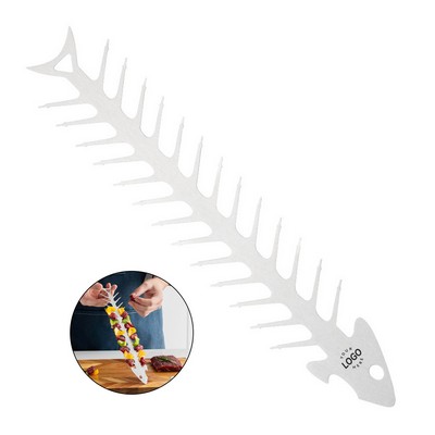 Fish Bone Barbecue Skewers