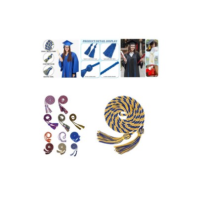 Dual-Tied Graduation Cords