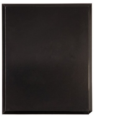 High Gloss Solid Black Finish Plaque