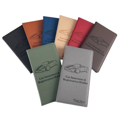 Car Registration and Insurance Card Holder