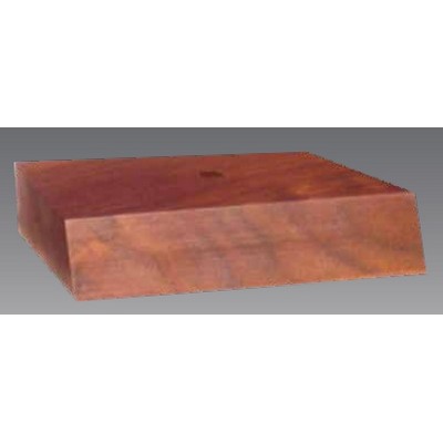 Classic Walnut-Black Base - 3" x 4" x .75"