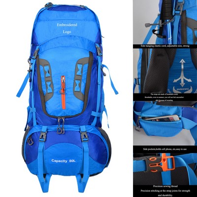 80L Suspension Backpack System Mountaineering Backpack