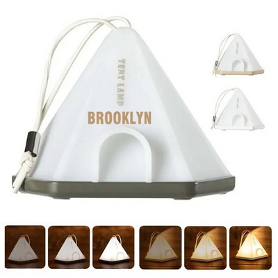 Portable 6 modes bedroom hiking tent lantern camping light