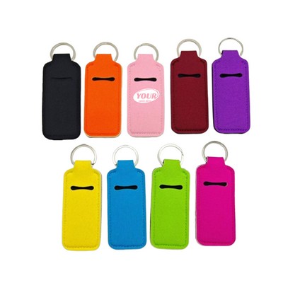 Portable Outdoor Lipstick Caser With Keychain