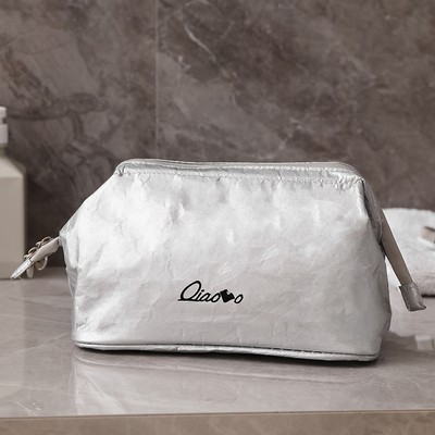 Washable Kraft & Tyvek Eco Zipper Pouch