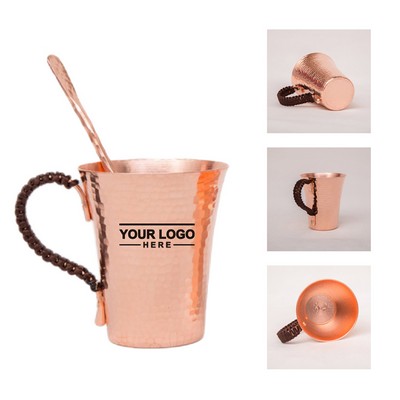 11.83 Oz Solid Copper Mug