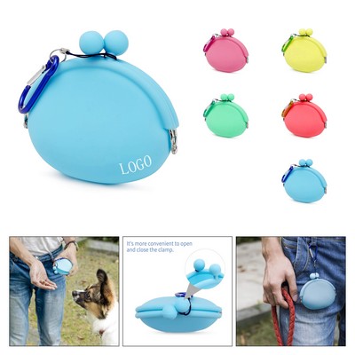 Portable Silicone Pet Snack Bag