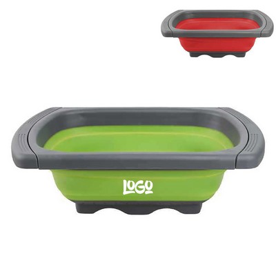 Expandable Foldable Fruit & Vegetable Strainer Basket