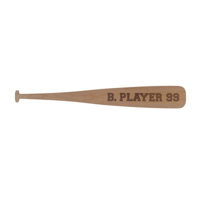 USA Made Eco-Friendly Custom Shape/Size Wood Nameplate or Sign (10-15 Sq. Inches)
