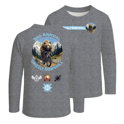 Toddler Custom Cut and Sew Lightweight Long Sleeve Shirt