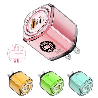 30W USB-C Phone Charger Block