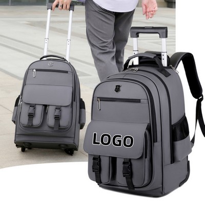 Detachable Rolling Ergonomic Backpack