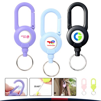 Rhythe Retractable Plastic Badge Reel