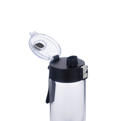 22oz Glass Bottle With Locking Lid
