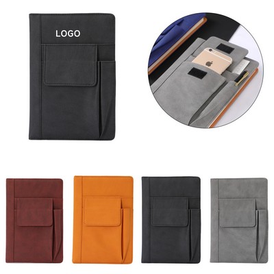 Refillable Lined PU Leather Journal Notebook