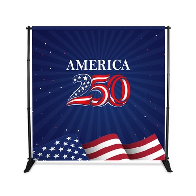 8' x 8' Custom Backdrop Graphic (Single sided)