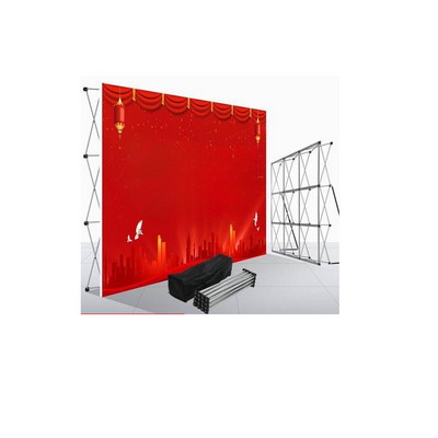 Single-Sided Pop Up Display 8' Straight Frame