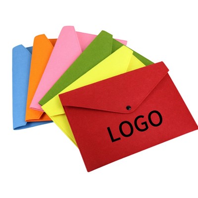 A4 Creative Felt Document Folder