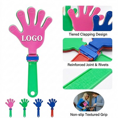 Plastic Hand Clapper Noise Maker Cheer Tool