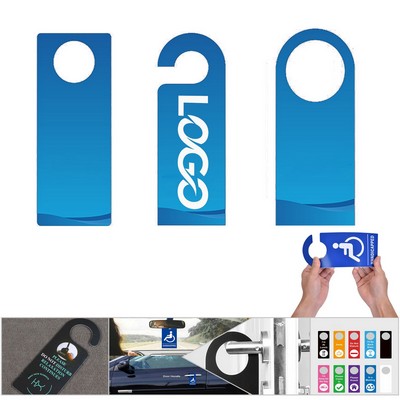 3.55x9" PVC Door Hanger Tags - Advertising Sign