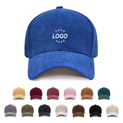 Corduroy Baseball Cap