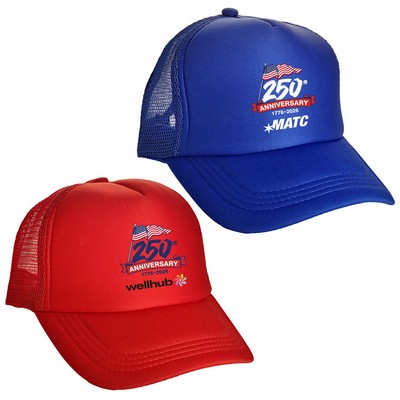 Patriotic Foam Trucker Hat