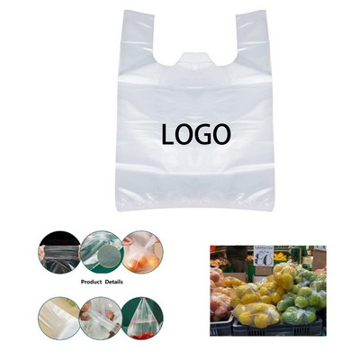 Clear T-shirt Plastic Bag