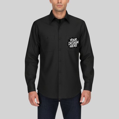 Red Kap® Long Sleeve Industrial Work Shirt - XLR