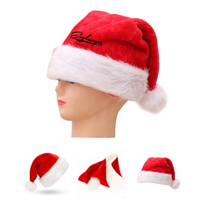Plush Santa Hat