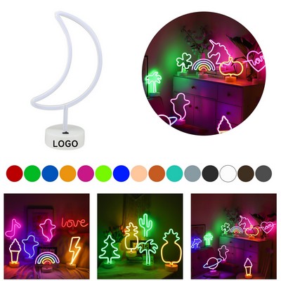 Crescent Moon Desk Light