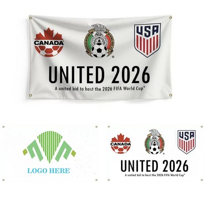 Custom United 2026 World Cup Flag