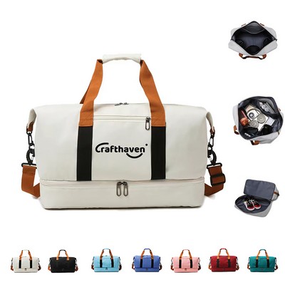 Large Duffel with Shoe Compartment