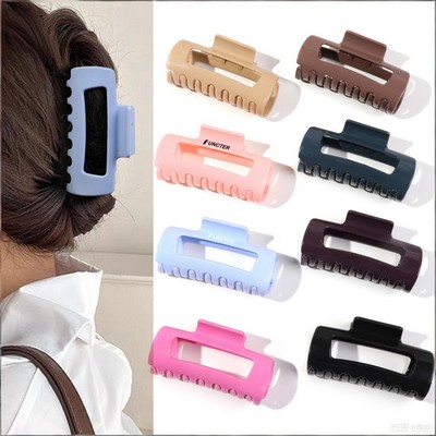 Soft Silicone Curved Hair Clips