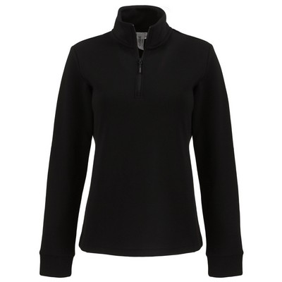 Clique Haven Recycled Womens Quarter Zip Sweatshirt