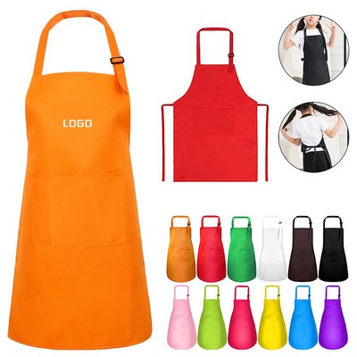 Children Kids Adjustable Cooking Apron with Pockets