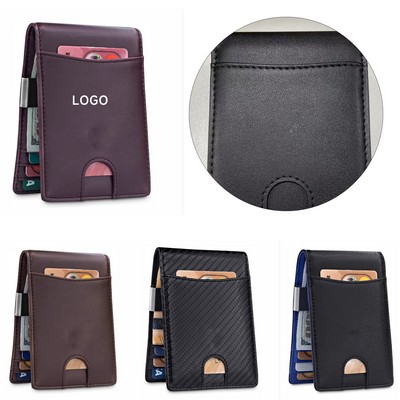 RFID Blocking Bifold Credit Card Holder