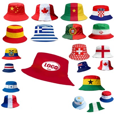 Flag Bucket Hat