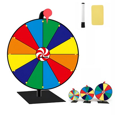 24" Spinning Raffle Wheel Prize Wheel