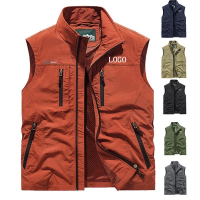 Summer Men Fishing Vests