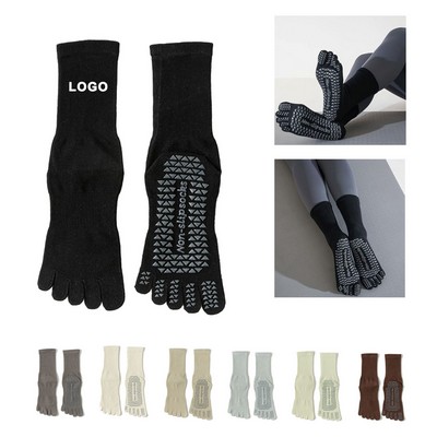 Five Toe Grip Yoga Socks