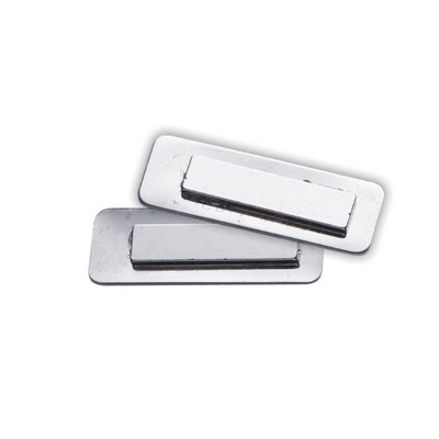 Double Bar Magnet Badge Fastener - (1.375" x 1")