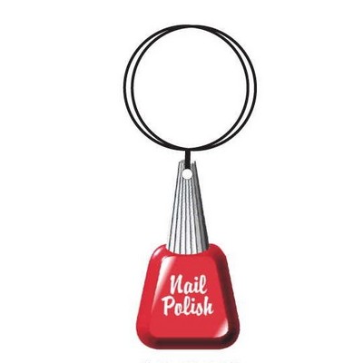 Nail Polish Keychain w/Mirror Back (6 Square Inch)