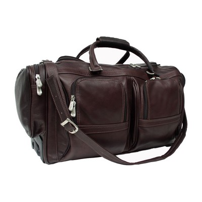 Duffel Bag w/Pockets on Wheels