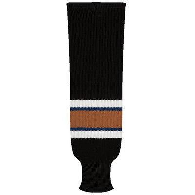 Washington Pro Series Black & Orange Socks w/White & Blue Stripes