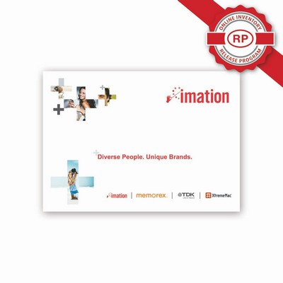 Full Color 50 Mil Name Badge (2.5x3.5") Rectangle Square corners